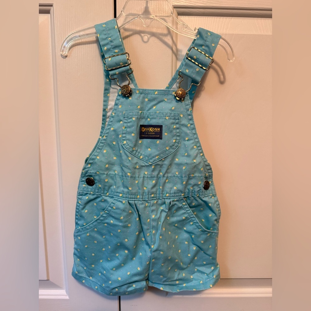 Vintage OshKosh B'gosh Blue Kids Overalls